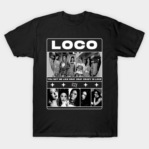 ITZY - Loco T-Shirt by Fuzzylots